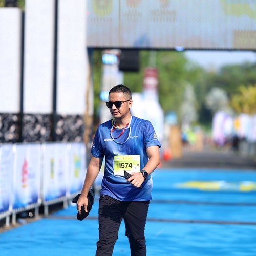 Race photo from BOGORUN 2026