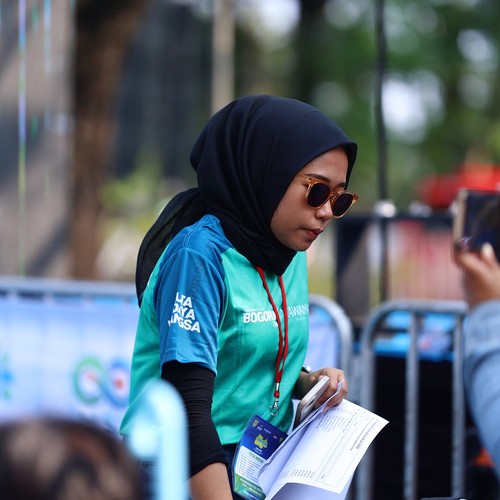 Race photo from BOGORUN 2026