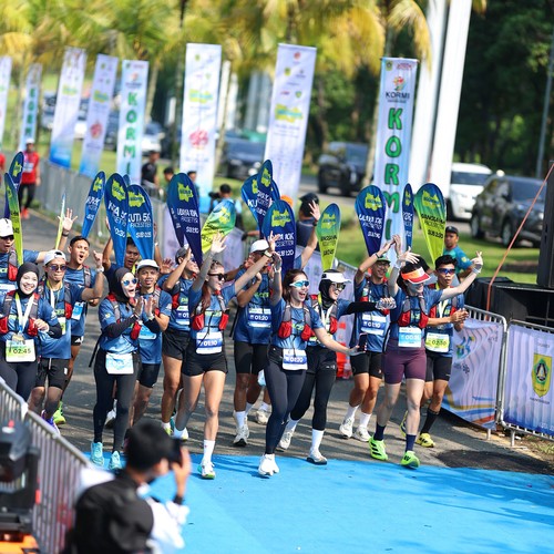 Race photo from BOGORUN 2026