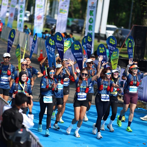 Race photo from BOGORUN 2026