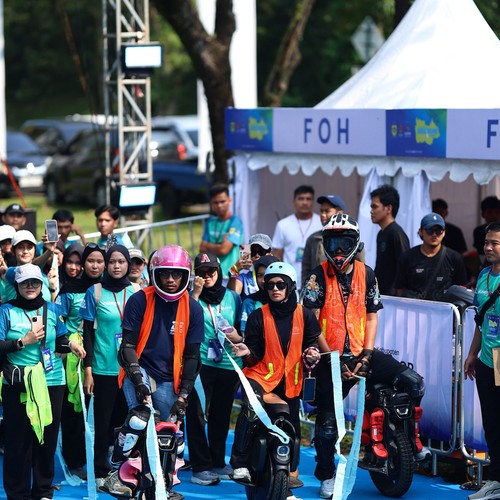 Race photo from BOGORUN 2026