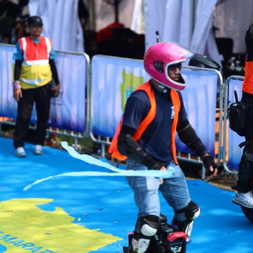 Race photo from BOGORUN 2026