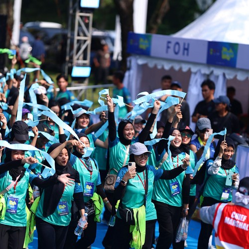 Race photo from BOGORUN 2026