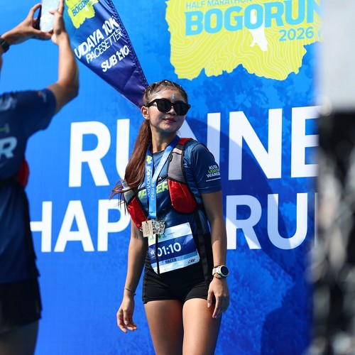 Race photo from BOGORUN 2026