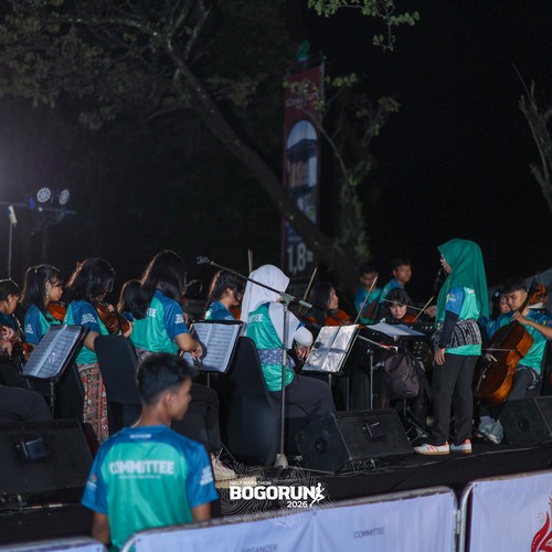 Race photo from BOGORUN 2026