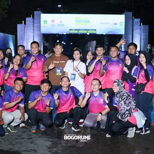 Race photo from BOGORUN 2026
