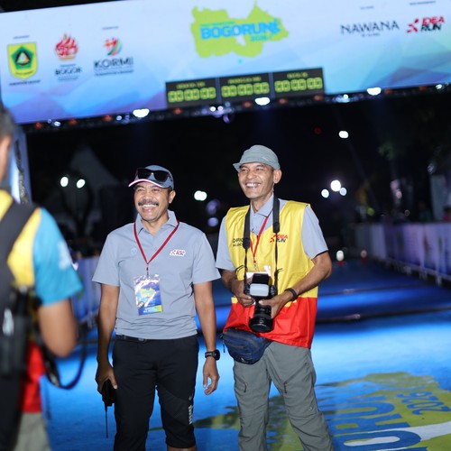 Race photo from BOGORUN 2026