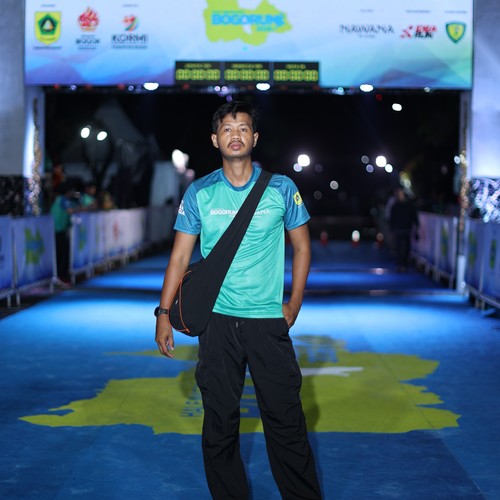 Race photo from BOGORUN 2026