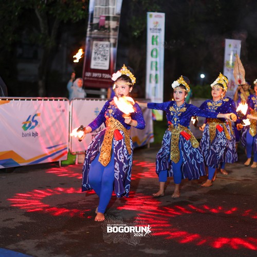 Race photo from BOGORUN 2026
