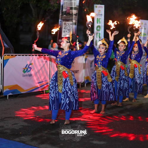 Race photo from BOGORUN 2026