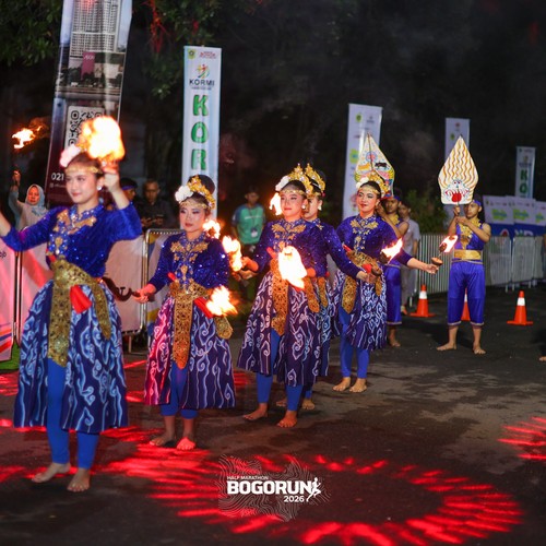 Race photo from BOGORUN 2026