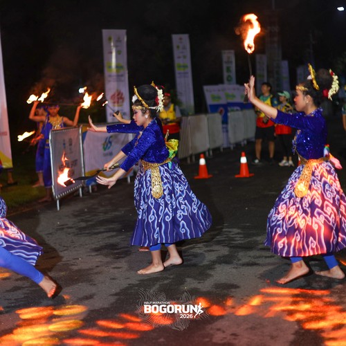 Race photo from BOGORUN 2026