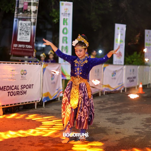 Race photo from BOGORUN 2026