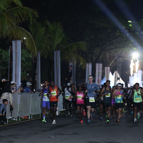 Race photo from BOGORUN 2026