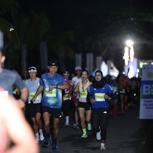 Race photo from BOGORUN 2026