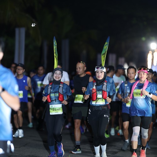 Race photo from BOGORUN 2026