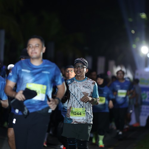 Race photo from BOGORUN 2026