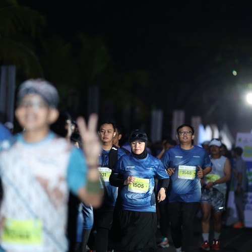 Race photo from BOGORUN 2026