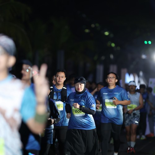 Race photo from BOGORUN 2026