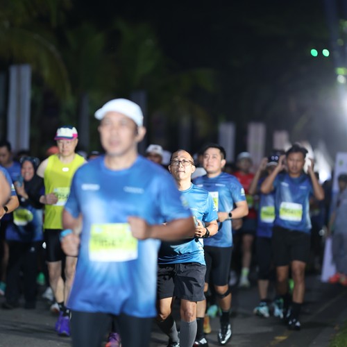 Race photo from BOGORUN 2026