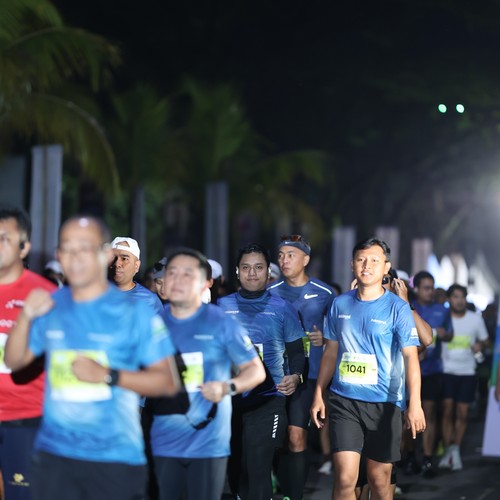 Race photo from BOGORUN 2026