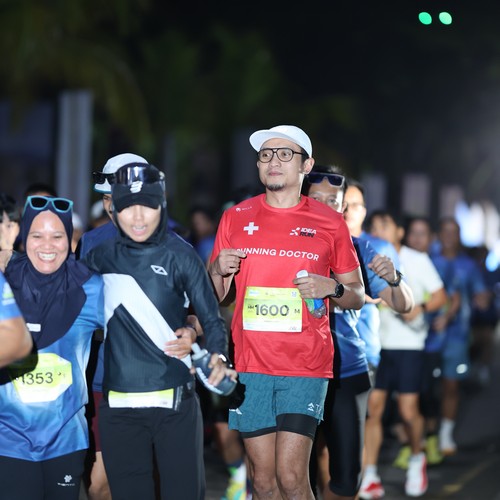 Race photo from BOGORUN 2026