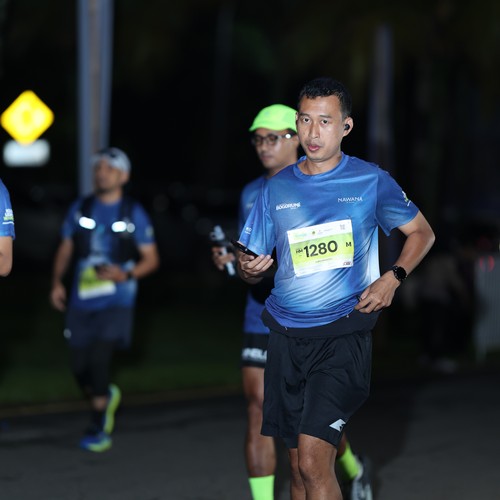 Race photo from BOGORUN 2026