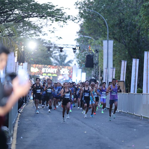 Race photo from BOGORUN 2026