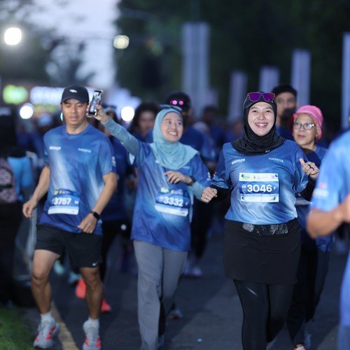Race photo from BOGORUN 2026