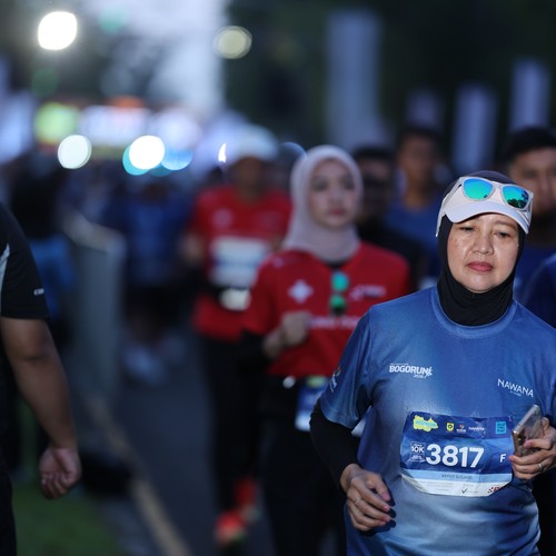 Race photo from BOGORUN 2026