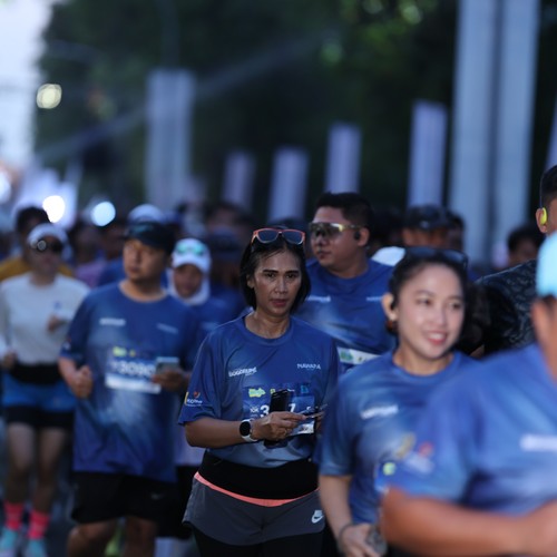 Race photo from BOGORUN 2026