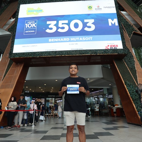 Race photo from BOGORUN 2026