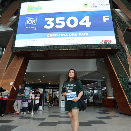 Race photo from BOGORUN 2026