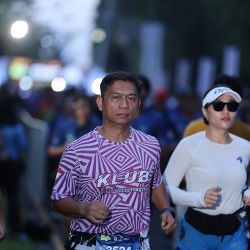 Race photo from BOGORUN 2026
