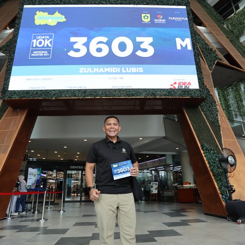 Race photo from BOGORUN 2026