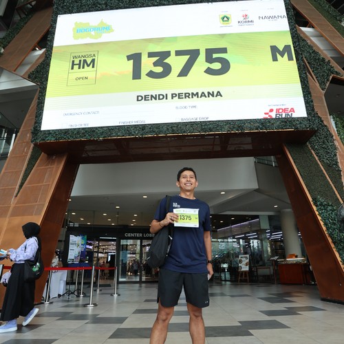 Race photo from BOGORUN 2026