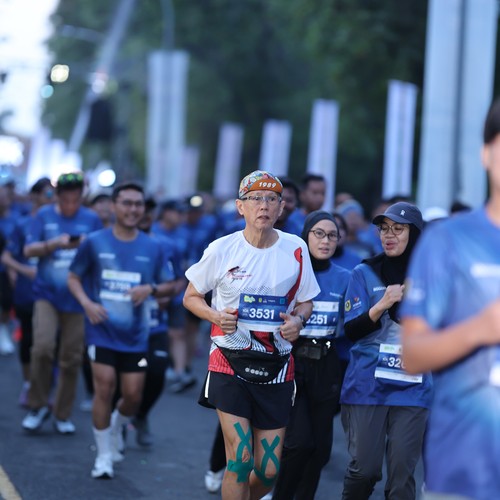 Race photo from BOGORUN 2026