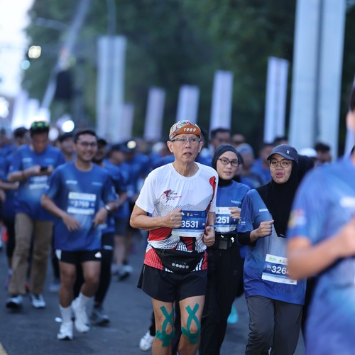 Race photo from BOGORUN 2026
