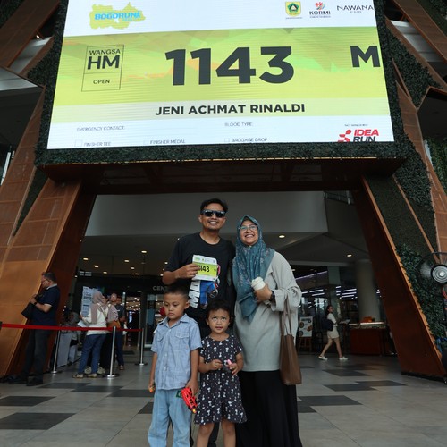 Race photo from BOGORUN 2026