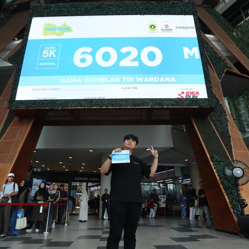 Race photo from BOGORUN 2026