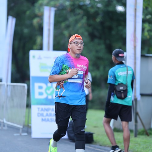 Race photo from BOGORUN 2026