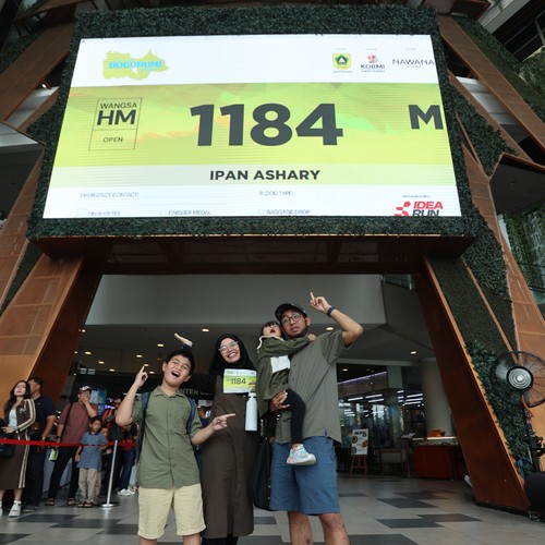 Race photo from BOGORUN 2026