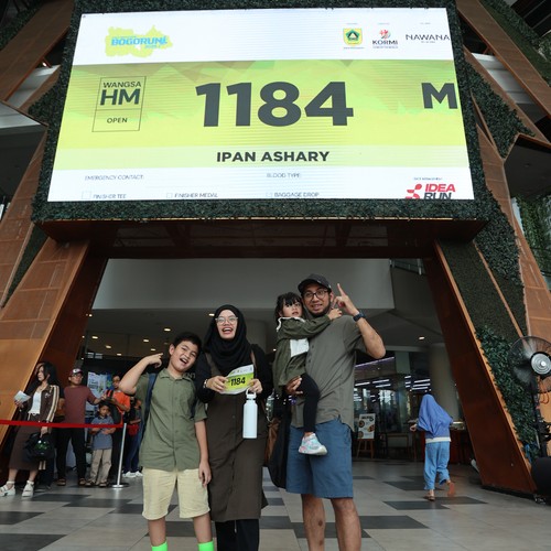 Race photo from BOGORUN 2026