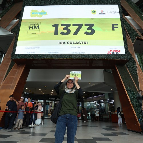 Race photo from BOGORUN 2026