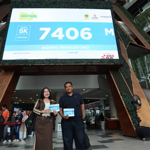 Race photo from BOGORUN 2026