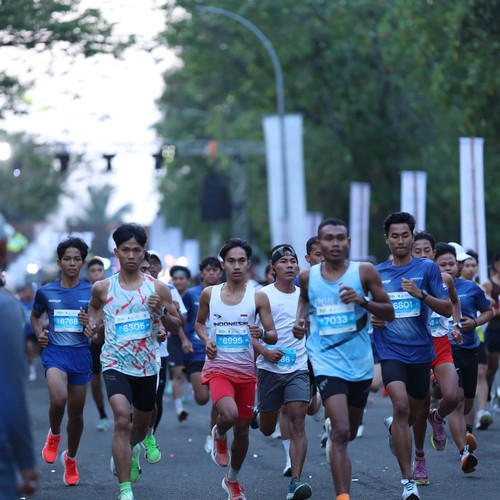 Race photo from BOGORUN 2026