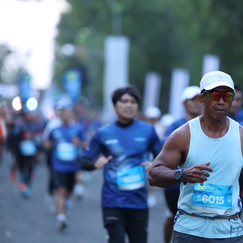 Race photo from BOGORUN 2026