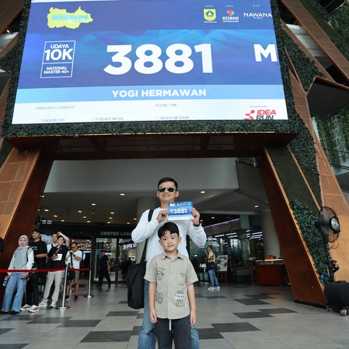 Race photo from BOGORUN 2026