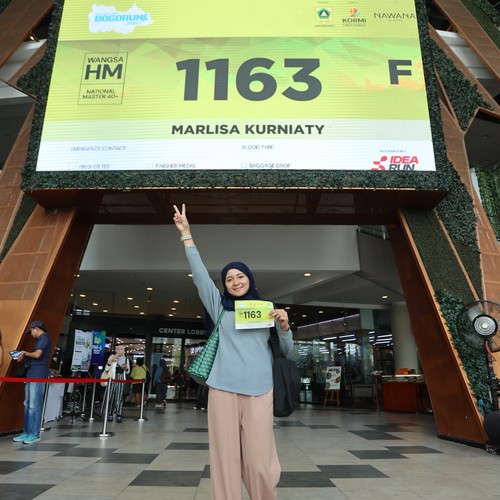 Race photo from BOGORUN 2026