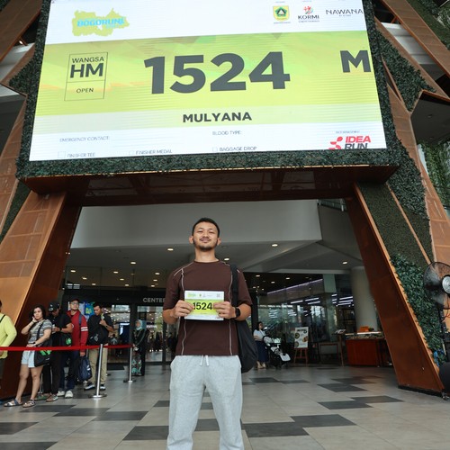 Race photo from BOGORUN 2026